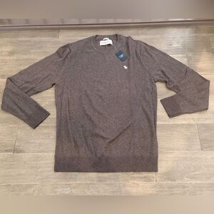 Abercrombie & Fitch Men’s Sweater – Size Large – Cotton/Cashmere Blend (NWT)